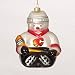Calgary Flames 5.5 Glass Snowflake Friend Ornament