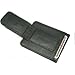Fine Leather Hand Crafted Mans Man's Mens Men's Mini Wallet Credit Card ID Holder, Black