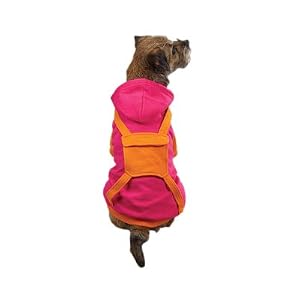 Pink Raspberry Backpack Dog Hoodies