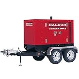 Baldor TS80T - 65kW Industrial Towable Generator w/ Trailer - TS80T