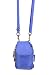 Baggallini Rip Stop Flip Phone Case, Periwinkle