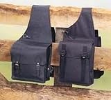 Nylon saddle bag - Black