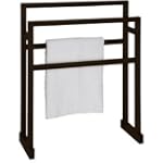 Arena Bamboo Slate Towel Rail