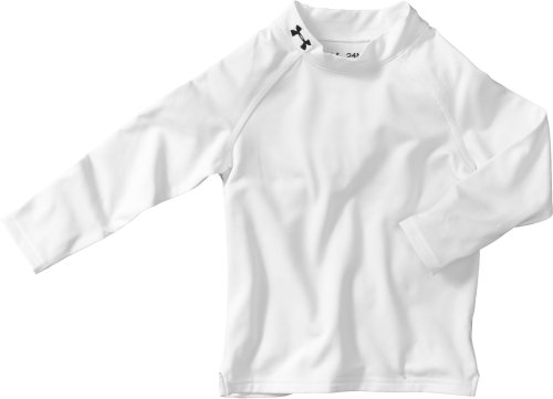 Boys' 4-7 Fitted ColdGear® Longsleeve Mock Tops by Under Armour
