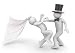 Lifestyle Collection - Newlyweds Twist - 24W x 17H - Peel and Stick Wall Decal by Wallmonkeys