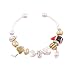 Dress Up Lipstick Handbag Cuff Bracelet Fashion Jewelry