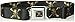 Buckle-Down Seatbelt Belt Regular, Pirates Dead Men Tell no Tales Skull icon Black, 1.5