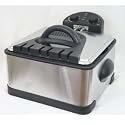 Secura 4.2L Stainless-Steel Dual-Basket Electric Deep Fryer
