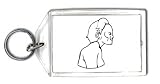 Keychain with man, 