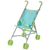 Corolle Les Classiques Doll Accessories (Blue/Green Umbrella Stroller)