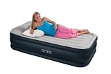Intex 203x102x48 Luftbett Luftmatratze mit elektrische Pumpe in Weiss 67732