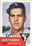 Rocky Krsnich, Chicago White Sox Autographed Card