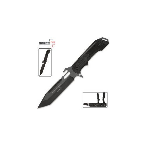 boker plus kal fixed blade knife  more detail click!