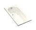 KOHLER K-1357-H-96 Devonshire 5-Foot Whirlpool, Biscuit