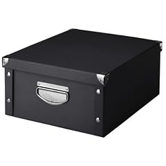 Zeller 17928 Aufbewahrungsbox, Pappe / 40 x 33 x 17, schwarz