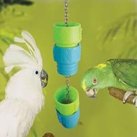 Nature's Instinct Foragewise Turn'n Learn Logs for Conures, Amazons, Macaws, and Similar Birds