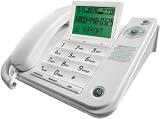 GE 29585GE1 Corded Desktop Speakerphone with Tilt Screen - 1 x Phone Line(s) - White