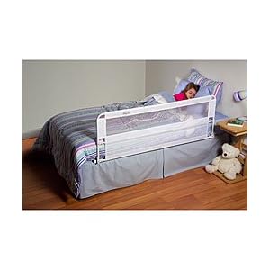 Regalo Hide Away Extra Long Bed Rail, White