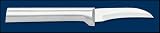Rada Cutlery Granny Paring Knife, Solid Cast Brushed Aluminum Handle, Made in USA