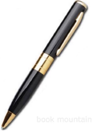 [Bom Japan] Spy Pen Camera Photo 1280*960 Video 720*480 (8GB,Gold)【With instructions in English 】