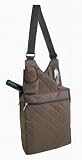 Picnic Gift Treo Chocolate Insulated Three Bottle Wine Tote - B00133VTD0