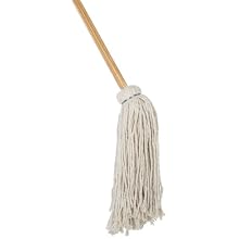 Boardwalk CD50032S #32 Deck Plastic Coated Wood Cotton Deck Mop (Case of 6)