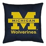 Michigan Wolverines Locker Room Pillow