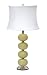 Tools & Hardware : Pinzon Glass Orb Table Lamp, Cream Swirl