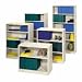 HON(R) Open-Front Steel 48in. Bookcase, 4 Shelves, Black