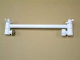 Kingston Brass 10 in. High to Low Adjustable Shower Arm K153A6, Satin Nickel