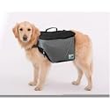Doggles Ergonomic Backpacks, LARGE, BLACK/GREY -