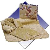 JUNIOR JOY BUNTY BABY WRAP  SIZE 80CM X 90CM IN CREAM, LEMON OR BLUE