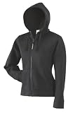 Fruit of the Loom lady fit zip through hooded sweatshirt Light pink S - Size 10