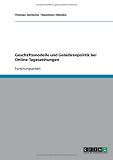 Gesch�ftsmodelle und Geb�hrenpolitik bei Online-Tageszeitungen