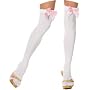 Thigh High Stockings with Pink Bow