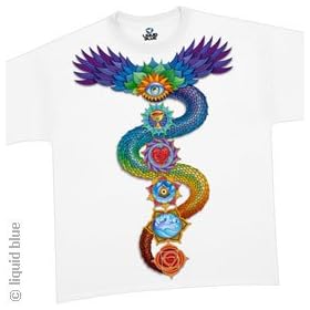 LIGHT FANTASY T-Shirt - Chakra (White)
