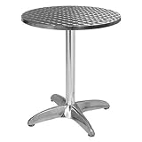 E-XTRA - Table Ronde Ext�rieur en Aluminium - Diam�tre 70cm