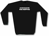  : I Don't Know Anything About Music I'm Just The Guitar Player Distressed Style Logo Men's Sweat Shirt in 2 colors Small thru 3XL