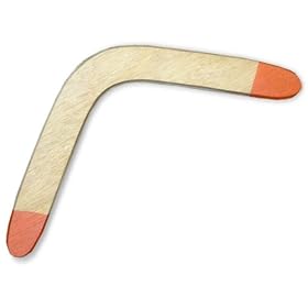 Deluxe 18" Wooden Boomerang