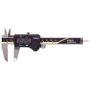 Mitutoyo 500-195-20, Digimatic Caliper, 0 - 4 100mm, .0005 0.01mm, Non-Output, with Round Depth Rod by 