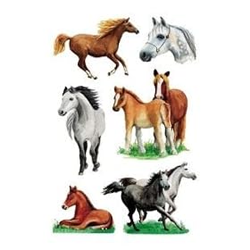 HERMA Sticker DECOR "Races de chevaux"