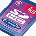 Electronics : 4.0GB SDHC Card Class 4 with compatible Reader