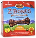 Best buy Zuke's Z-Bones Natural Edible Clean Carrot Crunch Regular Dog Dental Chews, Pack of 8
