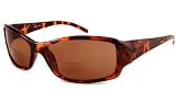 UrbanSpecs Readers SUN Readers (Women) Reading Glasses - R2924 - Brown Bi-Focal