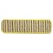 Rubbermaid FGQ81000 Hygen Microfiber Single-Sided Super Scrubber Mop, 20" Length x 5.5" Width x 0.5" Height, Yellow
