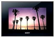 Sony DPF-X1000 Digitaler Bilderrahmen (25,4 cm (10 Zoll) Display, 2 GB interner Speicher, Steckplatz f&Atilde;&frac14;r MS, SD, CF, xD) schwarz-chrom mit Fernbedienung