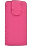 Flip Leather Case Pouch Cover For Samsung Galaxy 5 Europa GT i5500 Pink UK