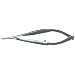 WPI 14122 Stainless Steel Curved Standard Vannas Scissor, 8cm Length