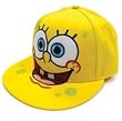 Sponge Bob Square Pants Spongebob Squarepants Face Fitted Flat-bill Hat