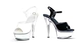 Women's 601-Juliet-C 6 Heel Sandal With Bottom